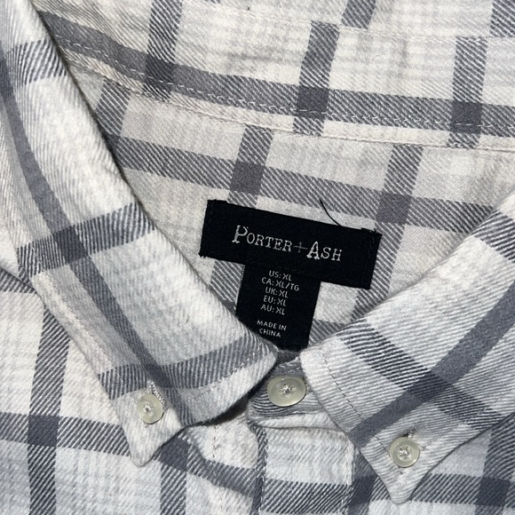 Porter and Ash flannel. Size XL. NWOT - Picture 3 of 4